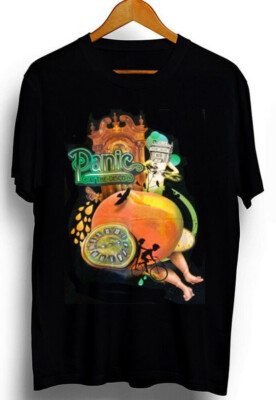 Panic! At The Disco Tシャツ ブラック Panic at the Disco T-Shirt – East Village Vintage Collective