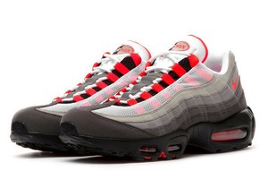 nike air max blanco con rojo