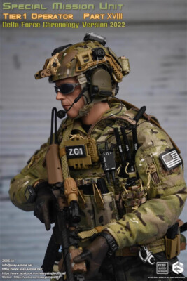 Easy Simple 26064A Special Mission Unit Delta Force Action Figure