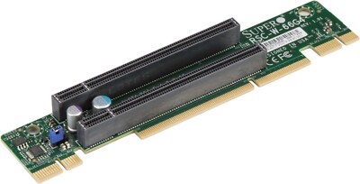 **NEW**Supermicro RSC-W-66G4 1u LHS WIO Riser card w/ 2 PCI-E 4.0 x16 slots HF