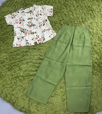 Authentic Vintage 1950s Oriental Pajamas 