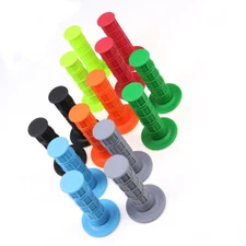 Motorcycle Rubber Gel Soft Hand Grips for 7/8" 22mm Handle Bar Pit Dirt Bike US