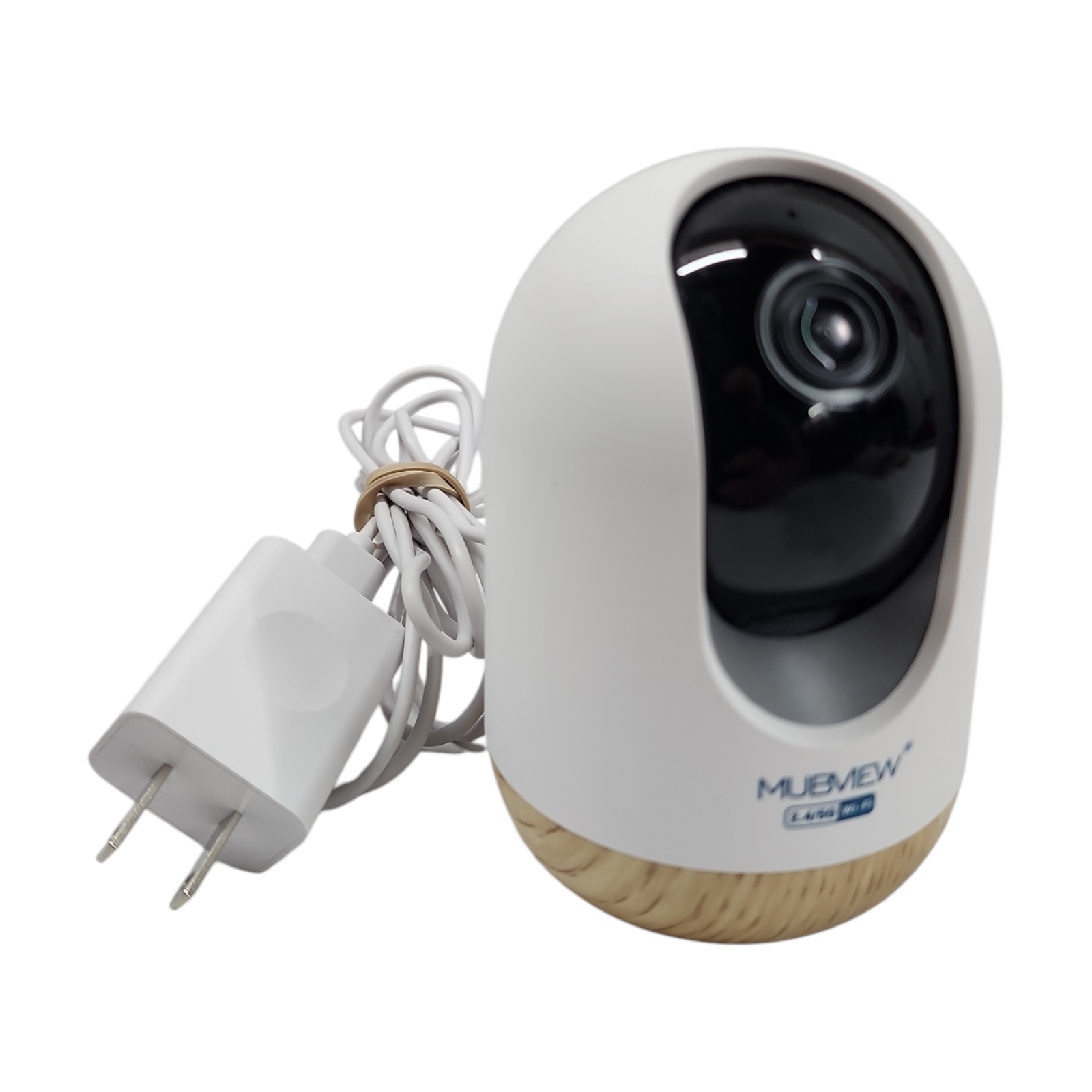 Mubview Indoor Security Camera 2K, 2.4/5G Pet Camera w/ Phone App NWOB-image