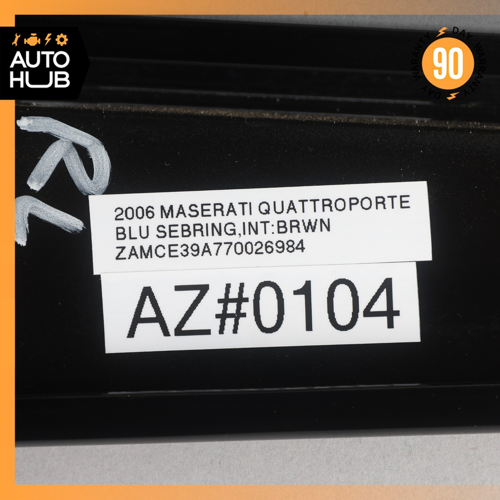 Maserati Quattroporte M139 Exterior B-Pillar Moulding Trim Rear Left Side OEM