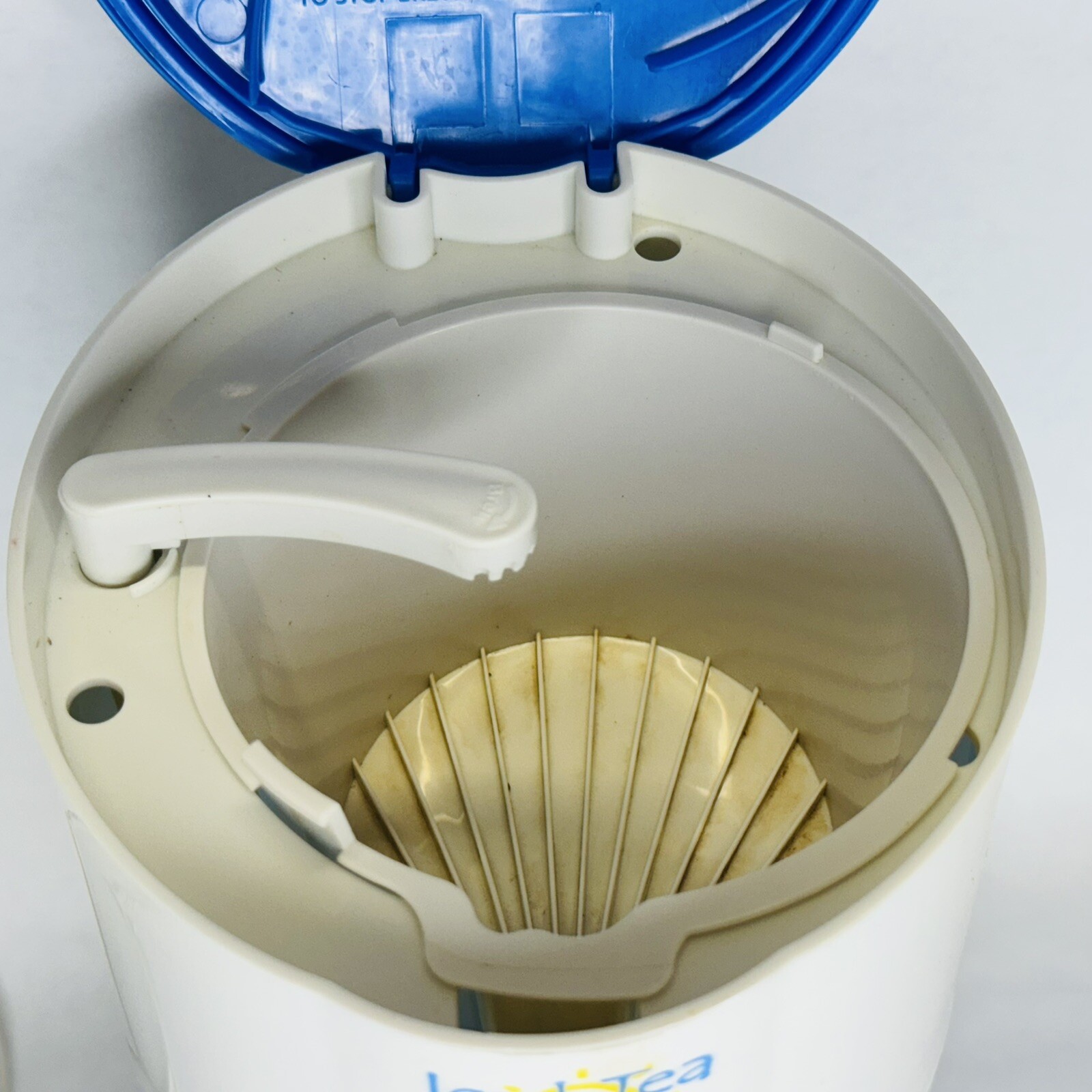 Mr Coffee Iced Tea Maker TM70 3 Quart Adjustable Strength Blue NO