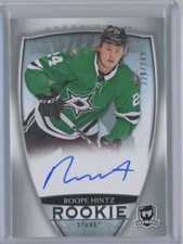 2018-19 Upper Deck The Cup Autograph Rookie Roope Hintz RC Auto 228/249 Dallas
