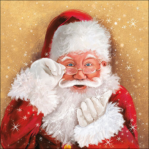 Tovaglioli Ambiente Luxury Paper Products 33cm x 33cm Natale 20 pezzi - Foto 5 di 7