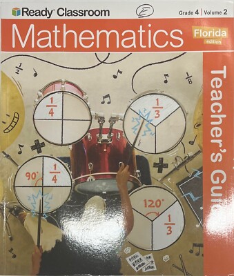 4th Grade 4 Ready Classroom Mathematics Florida Teachers Guide Volume 2 ...