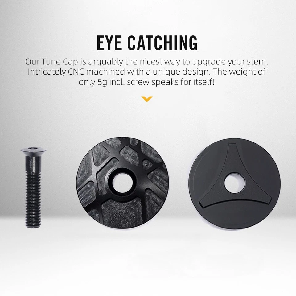 Алюминиевая передняя крышка настраиваемая крышка гарнитура верхняя крышка болт гарнитура стержень крышка велосипедная деталь - Изображение 4 из 4