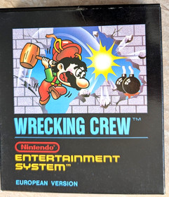 Juego Wrecking Crew Nintendo NES - EMBALAJE ORIGINAL - CIB - Small Box Nintendo - Abejas