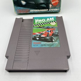 R.C. Pro-Am (Nintendo Entertainment System, NES 1988) con caja RC Pro Am