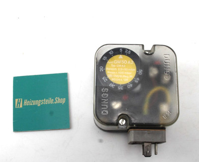Dungs GW 50 A2 Druckwächter LNE Druckdose Viessmann 7815322 Gebraucht Stecker #2