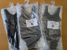 Wholesale Job Lot Excess Clearance Stock Girls Black Swimming Costumes x25