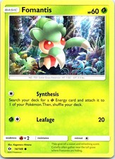 Fomantis 14/149 Common SM Base Set Pokemon Near Mint
