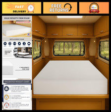 1" x 30" x 80" Firm Mattress Topper for RV Bunk, Camper Truck - Back Support,