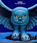 RUSH on LP  " FLY BY NIGHT " rock