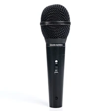 Audio-Technica M4000S Unidirectional Dynamic Microphone Tested Working