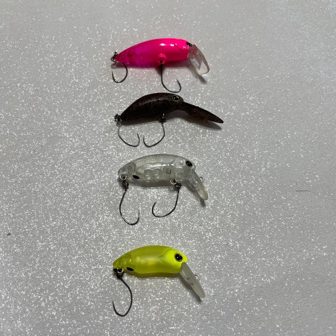 Jackall Megabass 4 Pcs Lure Set - Crankbaits, Hard Baits, Fishing Accessories - Image 2