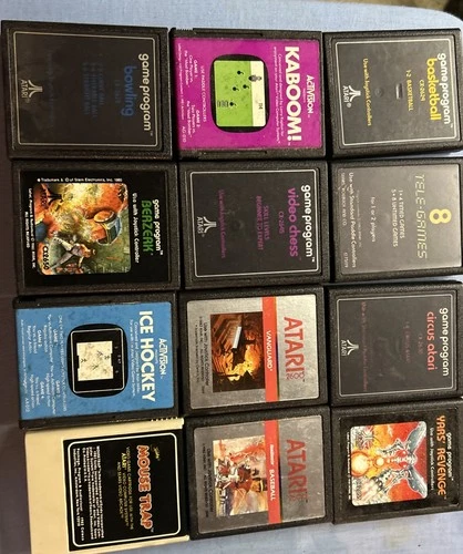 Atari Games - 39 Assortment Lot
