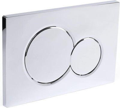 Geberit Sigma01 Round Flush Plate Chrome 115.770.21.5