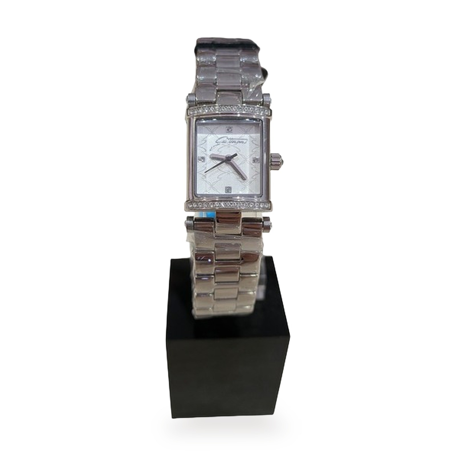 Orologio da polso donna Gattinoni rettangolare acciaio bracciale a maglie