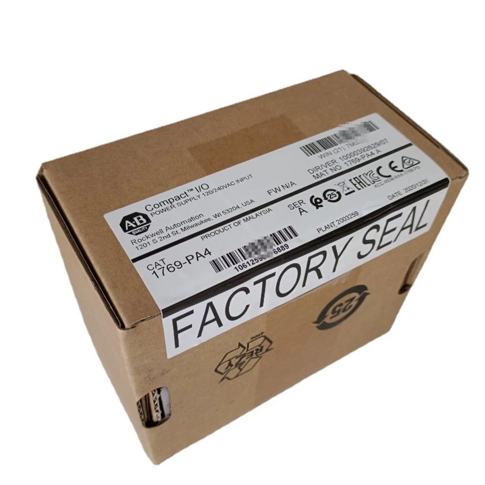 1 PCS New Factory Sealed AB 1769-PA4 /A CompactLogix Power Supply 1769PA4 In US - Image 4 of 4