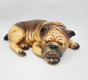 Chalkware Bulldog | eBay