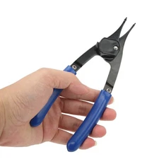 Straight 8inch Snap Ring Pliers Adjustable Internal External Circlip Retaining