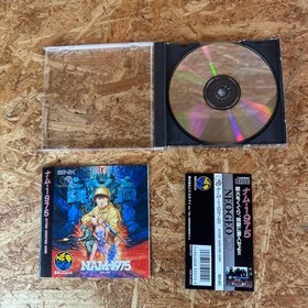 NAM1975 Neo Geo CD Retro No Box Game with Manual Japan Import Classic