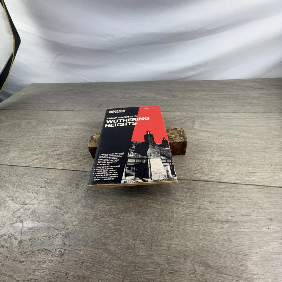 1964 Monarch Notes Wuthering Heights Study Guide Emily Bronte Softcover - Image 4 of 4