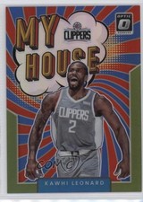 2021 Panini Donruss Optic My House Lime Green Prizm 138/149 Kawhi Leonard #7 7xr