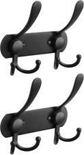 Coat Rack Wall Mounted 2 Pack Heavy Duty Bath Towel Hooks Stainless Steel Robe