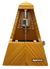 NIKKO Wood Metronome Natural Made in Japan