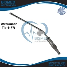 Frazier Suction Tube Atraumatic Tip 11FR Surgical ENT Instruments