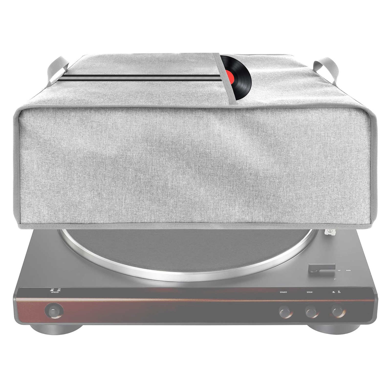 Turntable Dust Cover for Audio-Technica Record Players – Clear Protective Case