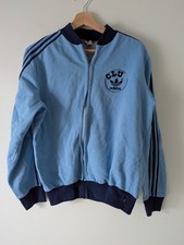 Vintage Adidas Original 1970s Tracksuit Top Medium Mens Womens Rare Retro Indie