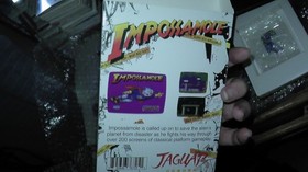 impossamole atari jaguar side scrolling platformer game very difficult cib