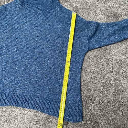 Elk Jumper Womens Size S/M Knit Wool Blend Long Sleeve Turtle Neck Ladies - Picture 7 of 14