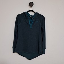 The North Face Cotton Blend Women's Small Long Sleeve Gray Pullover Hoodie