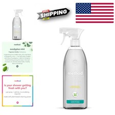 Eucalyptus Mint Daily Shower Cleaner - 28oz Biodegradable Spray for Freshness 0.29 per fl oz