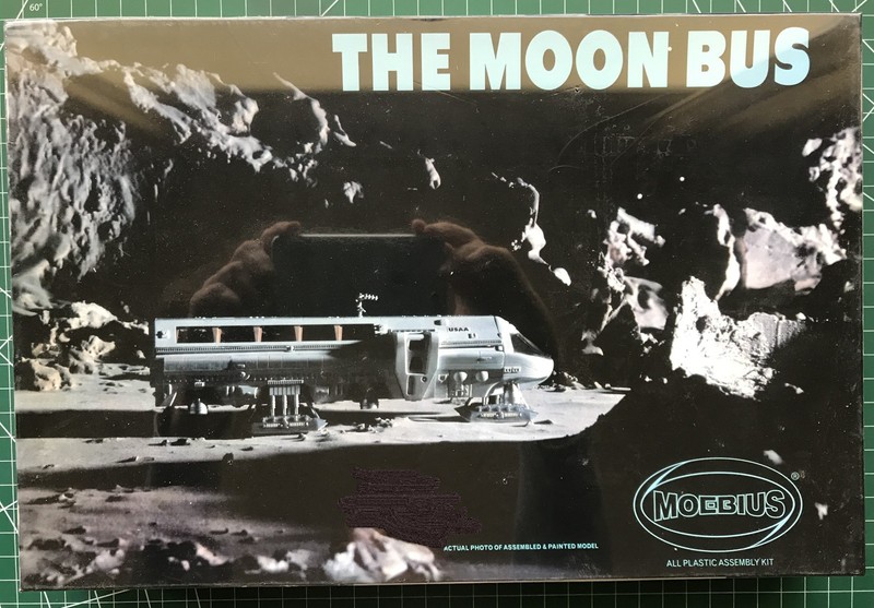 Moebius THE MOON BUS from 2001 Space Odyssey Plastic Model Kit sealed