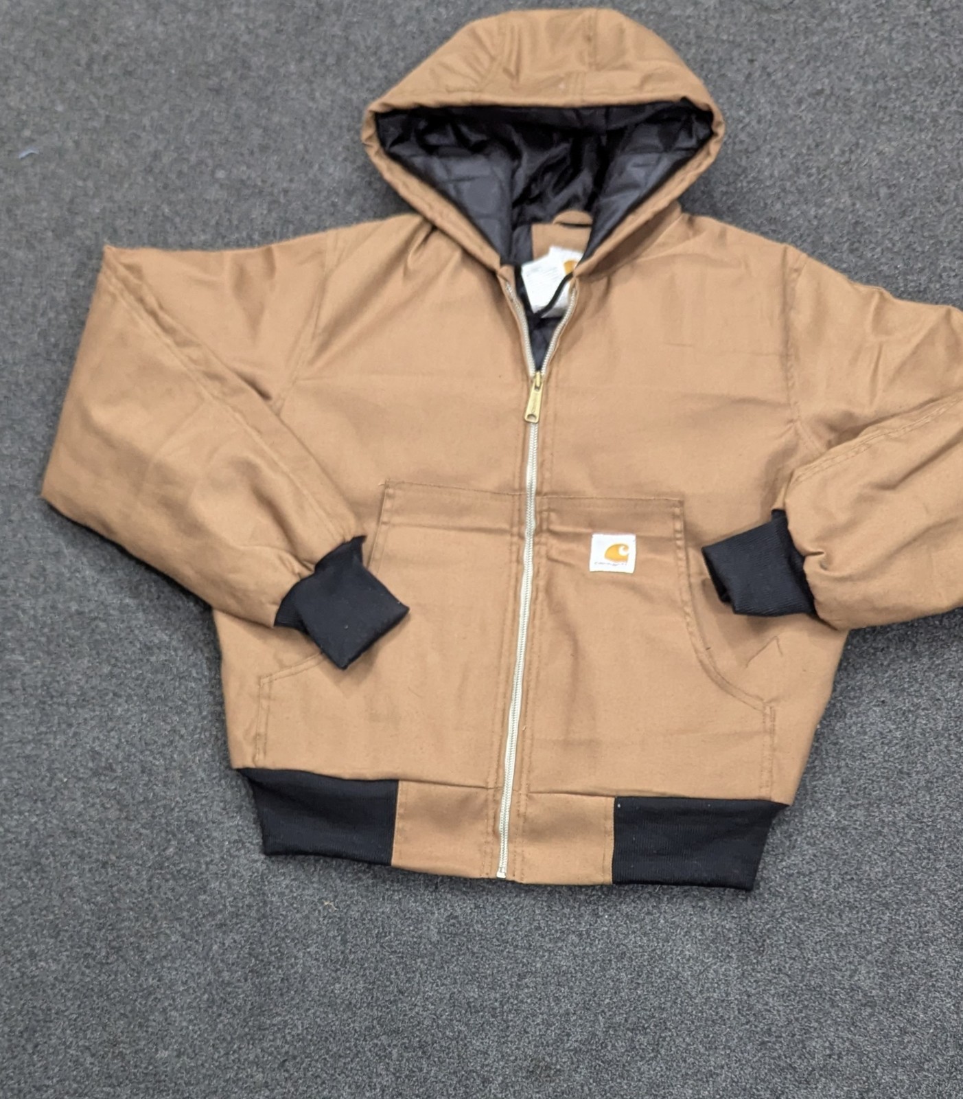 Carhartt Rework Style Active Brown/Beige Jacket - Size M