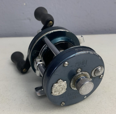 Vtg ABU GARCIA AMBASSADEUR 5000D Green Baitcasting Reel,  Freshwater Fishing