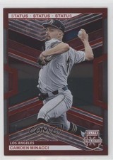 2023 Panini Elite Extra Edition Red Status 11/199 Camden Minacci #87 0q3