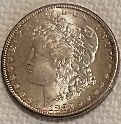 1882 S Morgan gorgeous BU cartwheel luster bright, free shipping Sigma tested ++