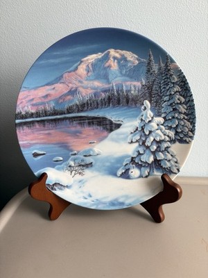 Twilight Reflections On Mount Rainier.  Third In The Nature s Legacy Collection