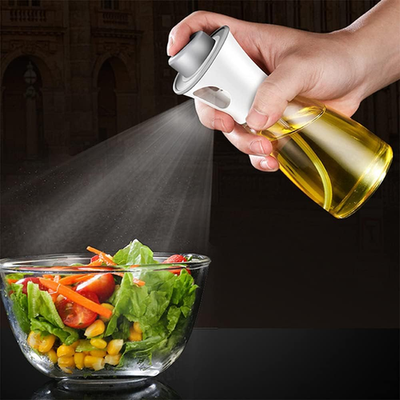 #ad 180Ml Oil Sprayer Glass Oil Dispenser Bottle Spray Lemon Juice Sprayer for Cooki $16.99