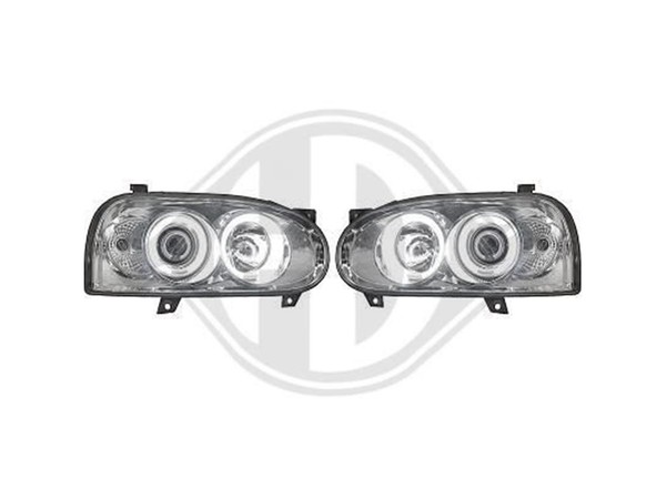 Scheinwerfersatz Golf III FüR 92-97 H1+H1 LWR-image