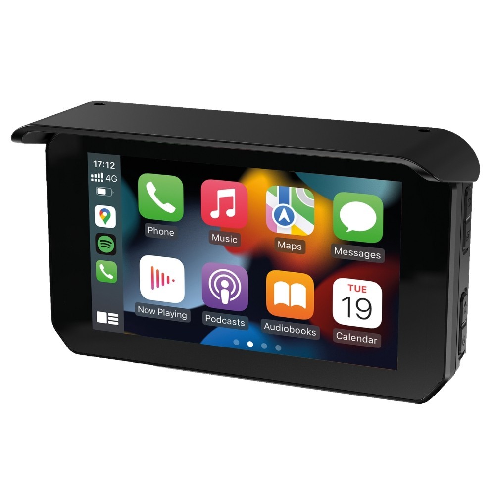Écran Moto Android Auto CarPlay 5 pouces IP65 DbSonic GPS tactile étanche universel