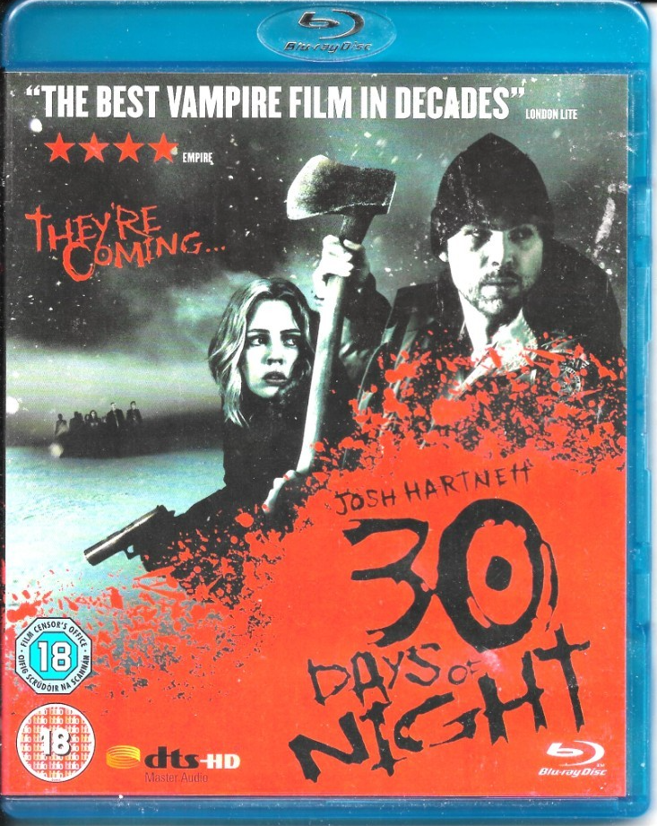 30  Days Of Night Blu Ray  Josh  Hartnett, Danny Huston, Melissa George